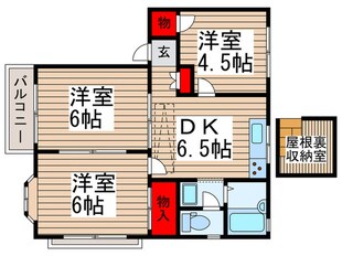 フラワ－パレスの物件間取画像